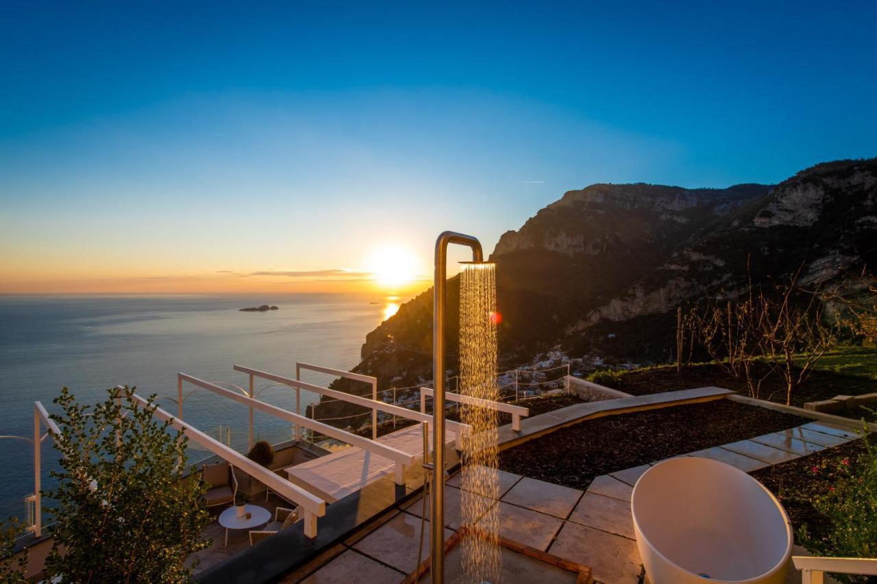Villa La Tagliata Spectacular Jacuzzi Tub Amazing View And Private Parking Garage Positano Extérieur photo