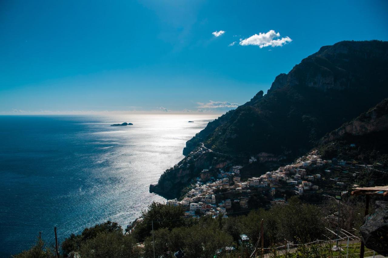 Villa La Tagliata Spectacular Jacuzzi Tub Amazing View And Private Parking Garage Positano Extérieur photo