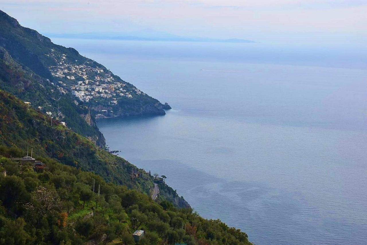Villa La Tagliata Spectacular Jacuzzi Tub Amazing View And Private Parking Garage Positano Extérieur photo