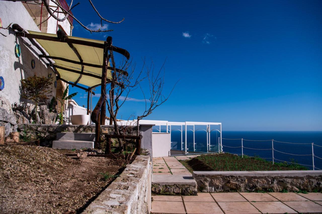 Villa La Tagliata Spectacular Jacuzzi Tub Amazing View And Private Parking Garage Positano Extérieur photo