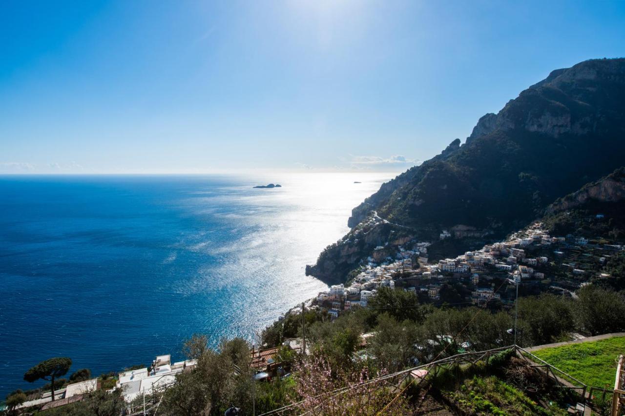 Villa La Tagliata Spectacular Jacuzzi Tub Amazing View And Private Parking Garage Positano Extérieur photo