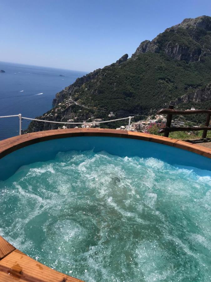 Villa La Tagliata Spectacular Jacuzzi Tub Amazing View And Private Parking Garage Positano Extérieur photo